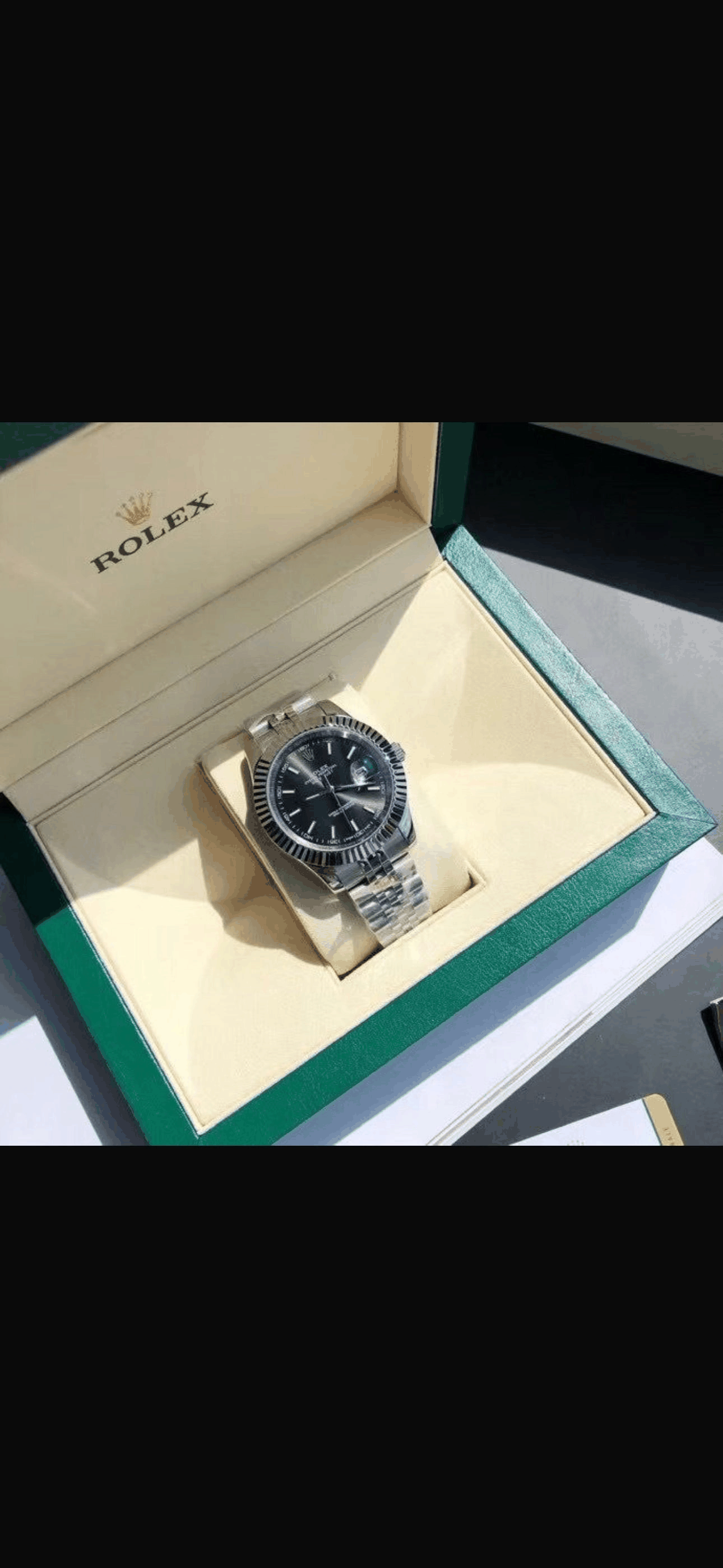 Green Lefty Luxury Automatic Watch